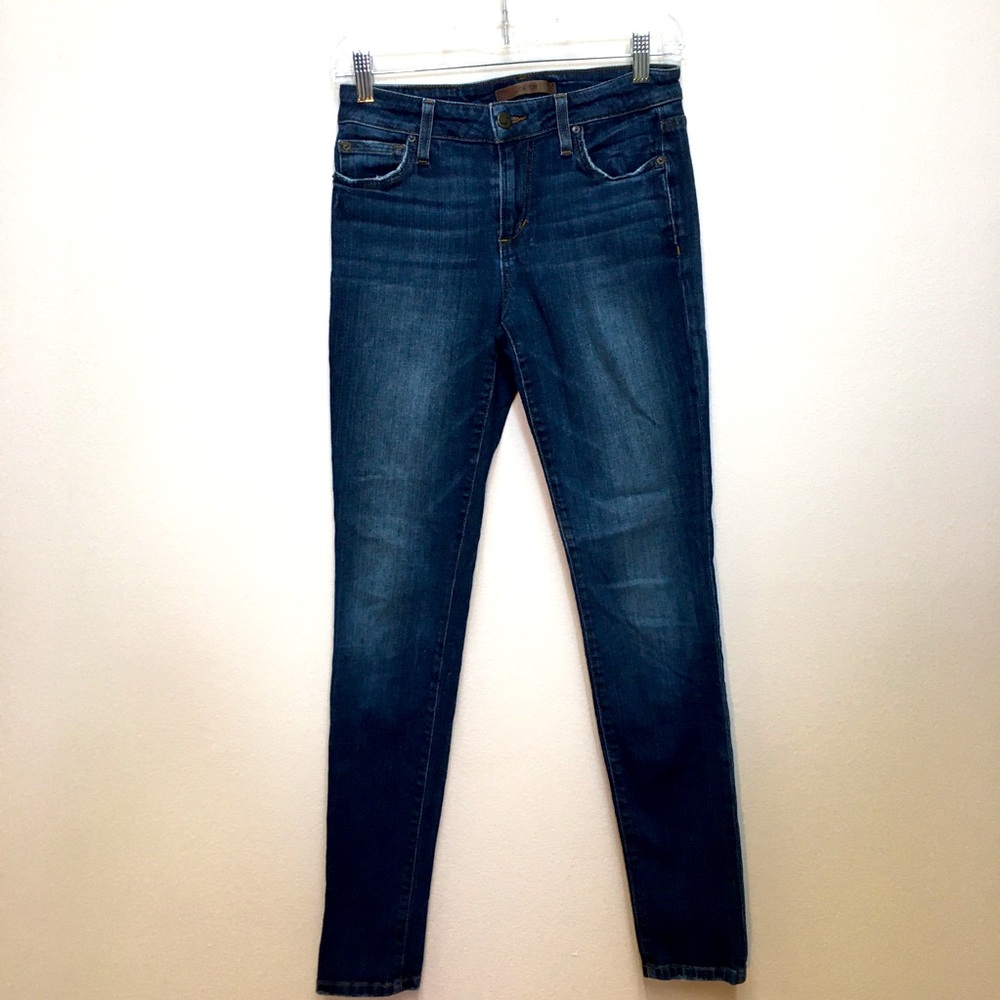 Joe’s Jeans The Honey Curvy Skinny Jeans 27 Blue Casual Stretch Denim